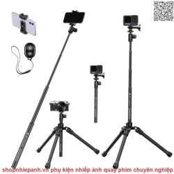 thumbnail Tripod K&F concept KF09.120 E224A3+BH-18 Black