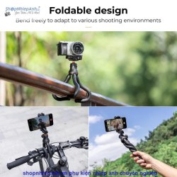 thumbnail Tripod K&F concept MS-01 flexible for smartphone camera - 1