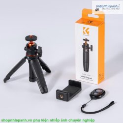 thumbnail Tripod K&F concept MS-09 KF09.128V3 mini stand (tặng kèm remote và kẹp smartphone) - 6