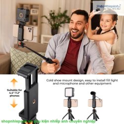 thumbnail Tripod K&F concept MS-09 KF09.128V3 mini stand for smartphone (tặng kèm remote và kẹp smartphone) - 5