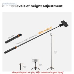 thumbnail Tripod K&F concept MS-24 đa năng cao 175cm smartphone KF09.143 - 2