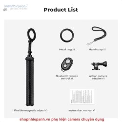 thumbnail Tripod K&F concept MS-36 Octopus Magnetic KF09.164 (tặng kèm nhiều phụ kiện) - 7