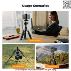 thumbnail Tripod K&F concept S225A1+BH-25 smart mini (KF09.150) - 6