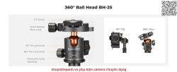 thumbnail Tripod K&F concept S225A1+BH-25 smart mini (KF09.150) - 10