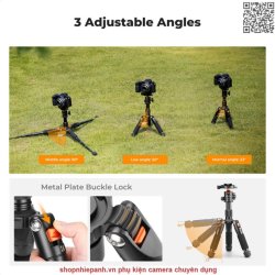 thumbnail Tripod K&F concept S225A1+BH-25 smart mini (KF09.150) - 3