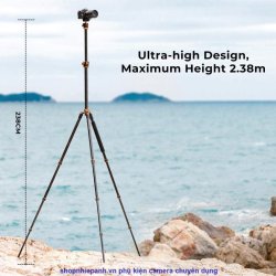 thumbnail Tripod K&F concept T254A8+BH-28L (SA254T1) (KF09.086) top shot - 8