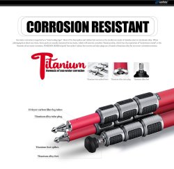 thumbnail tripod Leofoto LA-324C + đầu ball LH-40 - 1