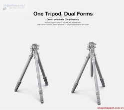 thumbnail tripod Leofoto LG-324C + đầu ball LH-40R ( Màu bạc) - 0