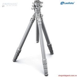 thumbnail tripod Leofoto LG-324C + đầu ball LH-40R ( Màu bạc)