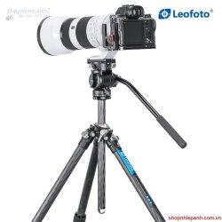 thumbnail tripod Leofoto LO-224C + đầu quay BV-1R - 3
