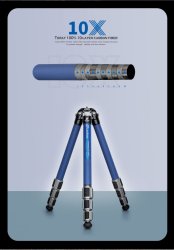 thumbnail tripod Leofoto LP-324C + đầu ball LH-40 - 4