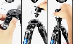 thumbnail tripod Leofoto LQ-284C + đầu ball LH-30 - 1
