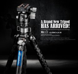 thumbnail tripod Leofoto LQ-284C + đầu ball LH-36 - 6
