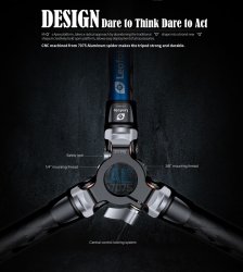 thumbnail tripod Leofoto LQ-284C + đầu ball LH-36 - 7