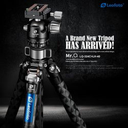 thumbnail tripod Leofoto LQ-324C + đầu ball LH-40 - 0
