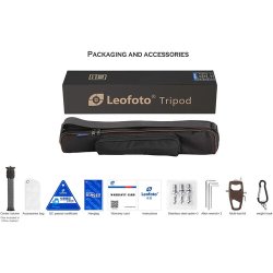 thumbnail tripod Leofoto LS-255C + đầu Ball LH-30 - 5