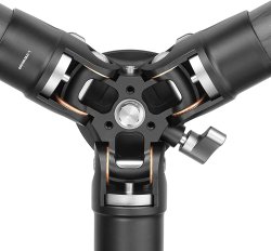 thumbnail tripod Leofoto LS-255CEX + đầu quay BV-5 - 1