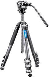 thumbnail tripod Leofoto LS-255CEX + đầu quay BV-5