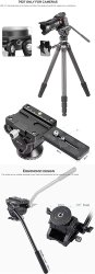 thumbnail tripod Leofoto LS-284CEX và đầu quay BV-10 - 5