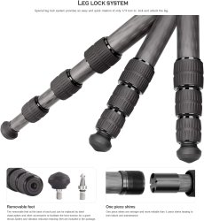 thumbnail tripod Leofoto LS-284CEX và đầu quay BV-10 - 4