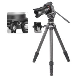 thumbnail tripod Leofoto LS-324CEX+ đầu quay BV-10 - 2