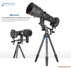 thumbnail tripod Leofoto LS-324EX và đầu Gimbal PG-1 - 1