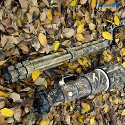 thumbnail Tripod Leofoto LS-365C + đầu gimbal PG-1 Full Camo - 2