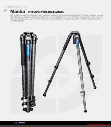 thumbnail Tripod Leofoto LVM-323C + đầu quay BV-10 - 0