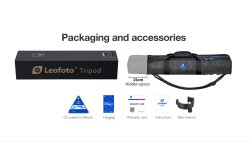 thumbnail tripod Leofoto LVM-324C + đầu quay BV-15 - 7