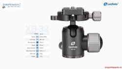 thumbnail tripod Leofoto LX-225CT+ đầu ball XB-32Q - 6