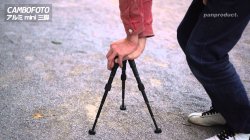 thumbnail Tripod mini Cambofoto M225 chưa kèm ballhead - 3