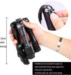 thumbnail Tripod mini Cambofoto M225 chưa kèm ballhead - 5