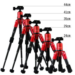 thumbnail Tripod mini Cambofoto M225 chưa kèm ballhead - 0