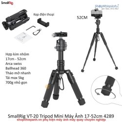 thumbnail Tripod SmallRig VT-20 Mini 4289 - 6