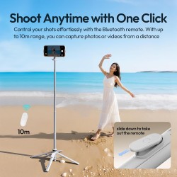 thumbnail Tripod tự mở Ulanzi MT85 MAGSAFE smartphone màu trắng - 5
