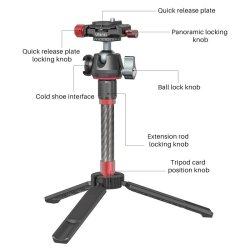 thumbnail Tripod Ulanzi MT-43 full metal carbon - 4