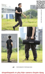 thumbnail Túi chân đèn tripod Ambitful 80cm (TB80) - 5