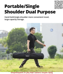 thumbnail Túi chân đèn tripod Ambitfull 65cm  (TB65) - 1