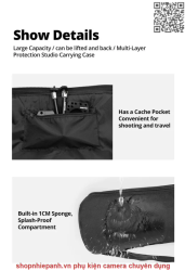 thumbnail Túi chân đèn tripod Ambitfull 65cm  (TB65) - 4