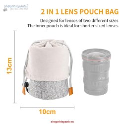 thumbnail Túi đựng lens 2 in 1 K&F concept KF13.121 - 2