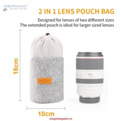 thumbnail Túi đựng lens 2 in 1 K&F concept KF13.121 - 3