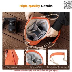 thumbnail Túi K&F concept Sling bag KF13.168 Urban Wander U11 5L - 2