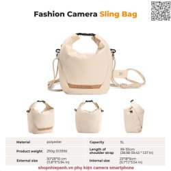 thumbnail Túi K&F concept Sling bag KF13.168V1 Urban Wander U11 5L - 5