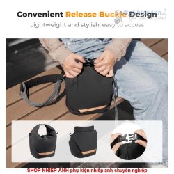 thumbnail Túi K&F concept Sling bag KF13.168V2 Urban Wander U11 5L Black - 3
