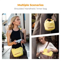 thumbnail Túi K&F concept Sling bag KF13.168V4 Urban Wander U11 5L Yellow - 1