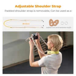 thumbnail Túi K&F concept Sling bag KF13.168V4 Urban Wander U11 5L Yellow - 4