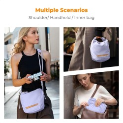 thumbnail Túi K&F concept Sling bag KF13.168V5 Urban Wander U11 5L purple - 1