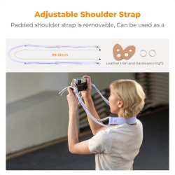 thumbnail Túi K&F concept Sling bag KF13.168V5 Urban Wander U11 5L purple - 4