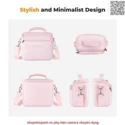 thumbnail Túi K&F concept Sling bag KF13.179V2 Urban Wander Pink U05 5L - 6