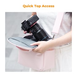 thumbnail Túi K&F concept Sling bag KF13.179V7 Urban Wander Purple  U05 5L - 1